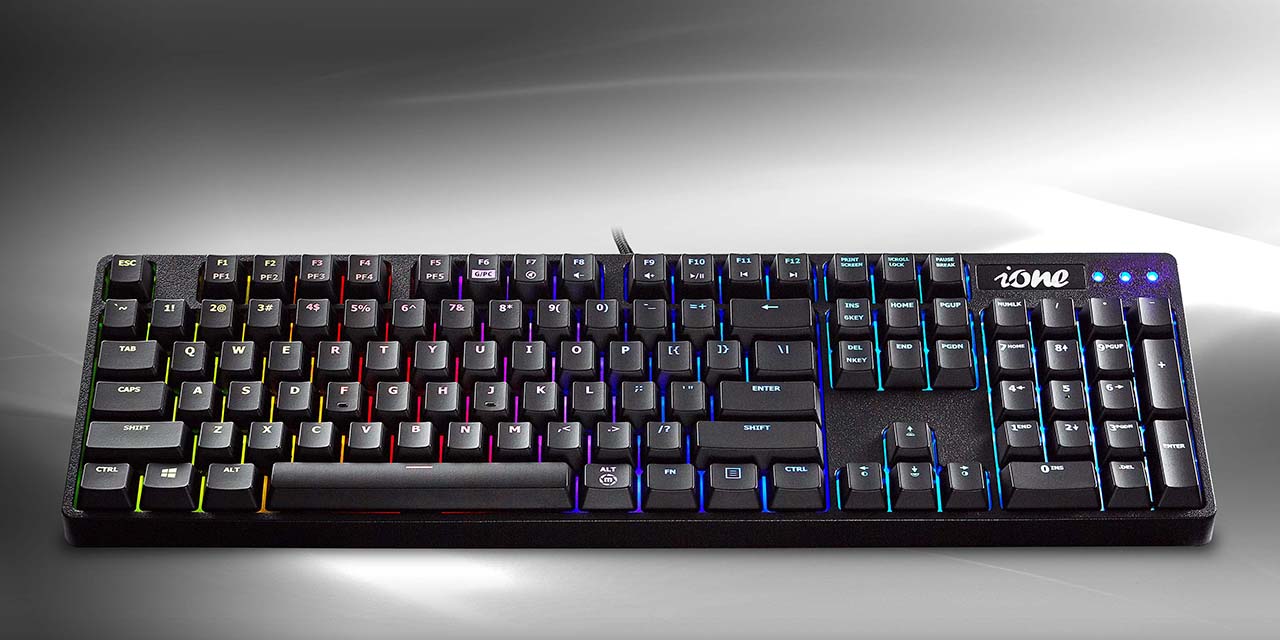 RGB LED Backlit Gaming Mechanical Keyboard